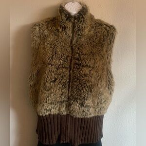 Parkhurst Faux Fur Reversible Vest